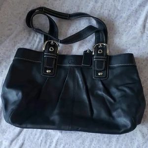 Leather Coach Bag